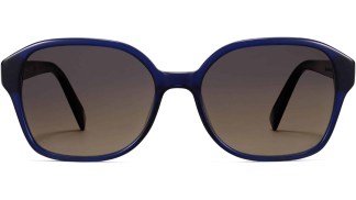 Front View Image of Lila Sunglasses Collection, by Warby Parker Brand, in Lapis Crystal Color