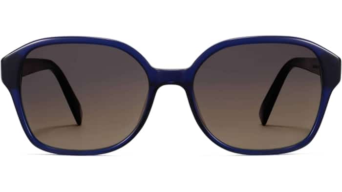 Front View Image of Lila Sunglasses Collection, by Warby Parker Brand, in Lapis Crystal Color