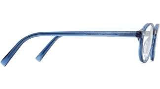 Side View Image of Caswell Eyeglasses Collection, by Warby Parker Brand, in Shoreline Color