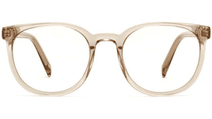 Front View Image of Gillian Eyeglasses Collection, by Warby Parker Brand, in Nutmeg Crystal Color