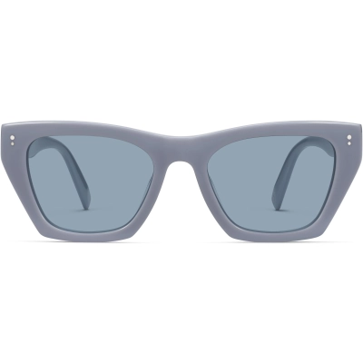 Front View Image of Liana Sunglasses Collection, by Warby Parker Brand, in Stone Blue Color